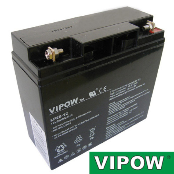 Akumulátor 12V / 20 Ah - VIPOW