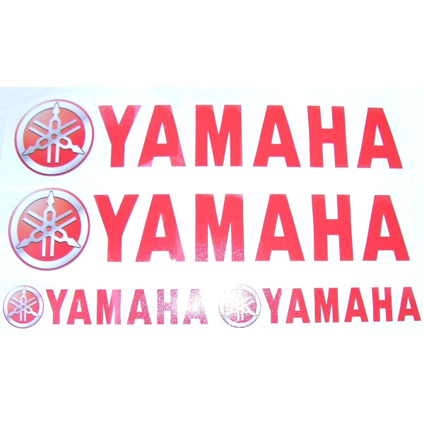 Nálepka - Na motorku YAMAHA set