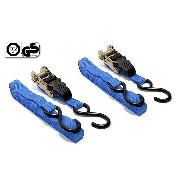 Upínacie popruhy - 2 x 450cm s račňou a hákmi