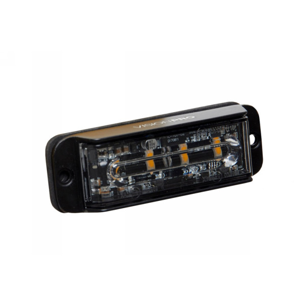 Svetlá - Stroboskopické LED_ORANŽOVÉ_4x3W LED_12/24V_ECE R10+R65