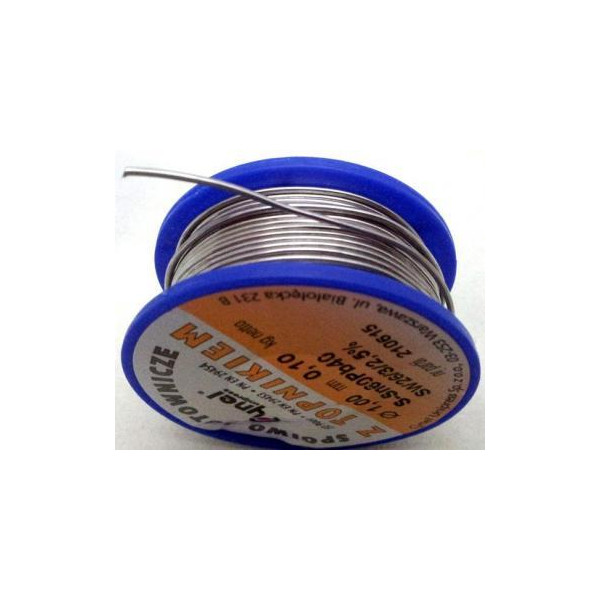 Cín 1,0mm - 100g + kolofónia - CYNEL 442511