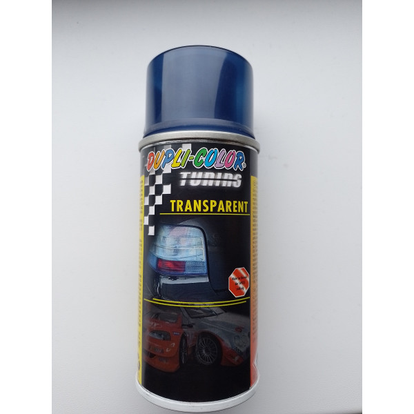 Farba - sprej - 150ml - Transparentná modrá DUPLIC
