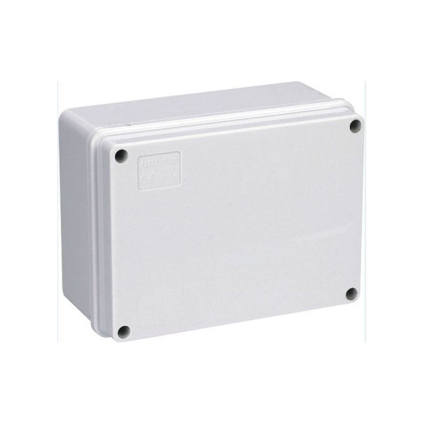Krabica inštalačná nad omietku 150x110x70mm s krytom na skrutky; plastová; IP55 - B150