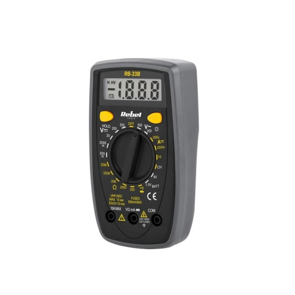 Multimeter - REBEL RB-33B - digitálny
