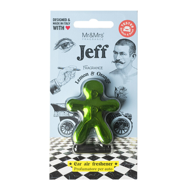 Osviežovač vzduchu - JEFF - Lemon Green