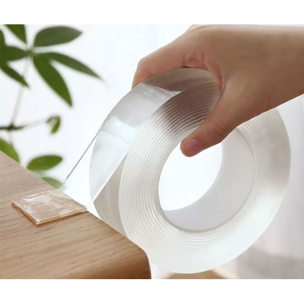 Páska obojstranná - 30 mm x 3 m - nano páska priehladná
