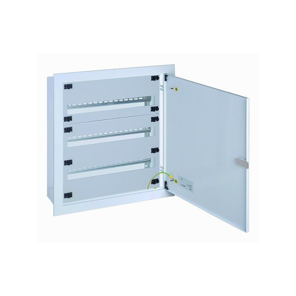 Rozvádzač POD omietku 72 (3x24) pozícií_400V_100A_IP30_kovové BIELE dvierka - OEZ RZB-Z-3S72
