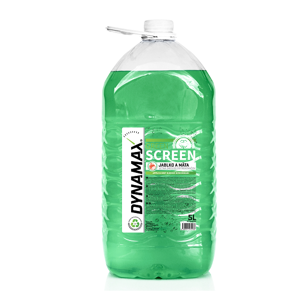 Voda do ostrekovačov Letná - 5L - JABLKO+MÄTA - DYNAMAX GREEN SCREEN (PET)
