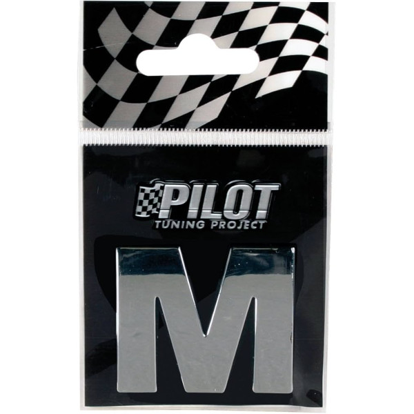 Nálepka - Abeceda PILOT rovná (M) 30x35x4mm – 07873