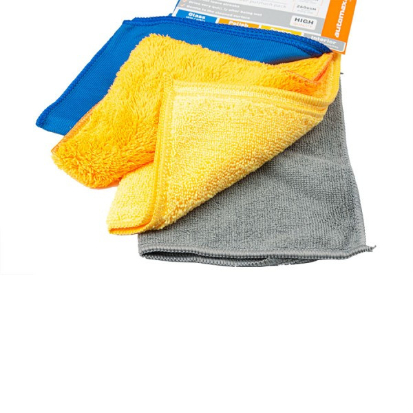 Utierka mikrovlákno - 30 x 30 cm - 4ks - interiér/sušenie/sklo/leštenie