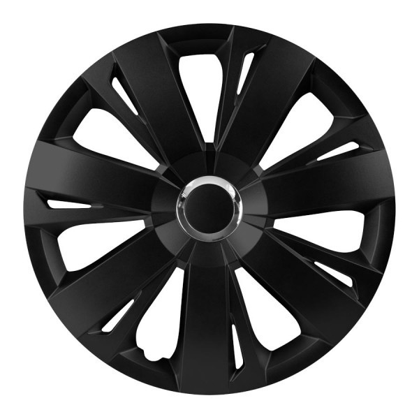 Puklice 16" VERSACO ENERGY RC black plastové - 4 ks