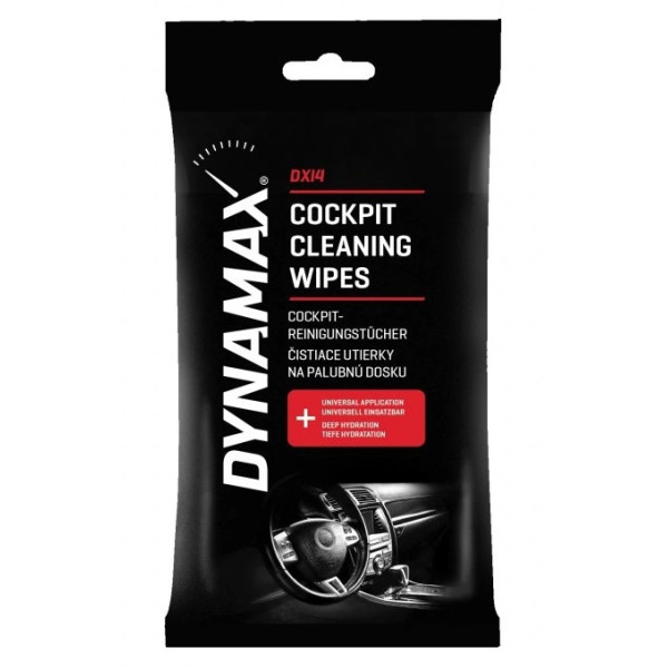 Utierky čistiace kokpit - DYNAMAX (24ks)