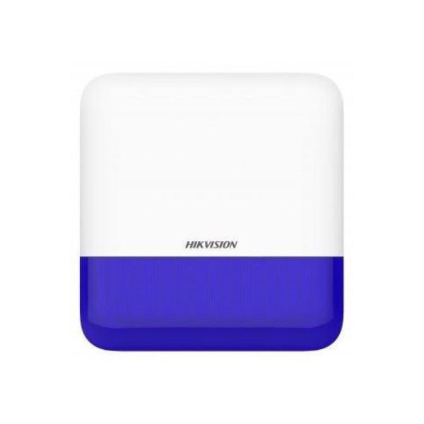 Alarm AX PRO bezdrôtový - Siréna vonkajšia s modrým blikačom_110 dB_868 Mhz_IP65_4x123A -DS-PS1-E-WE