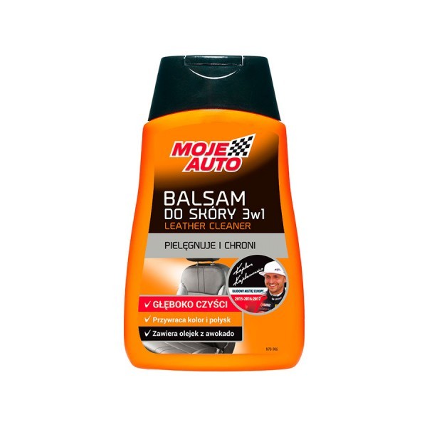 Čistič kože - MA Professional Leather Cleaner Balzam 3v1 - 250ml