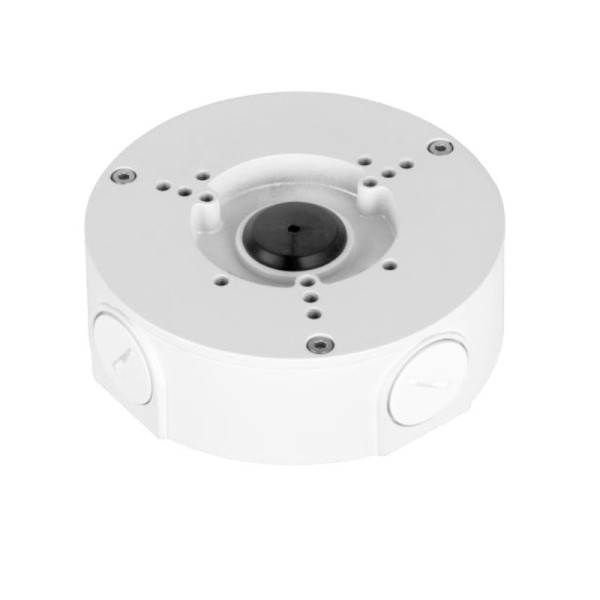 CCTV - Držiak kamery/Montážna podložka ø124x42mm_BIELA - PFA130