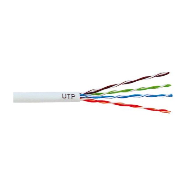 Kábel - CAT5e_U/UTP_Lanko_CCA/HDPA_PVC_4x2x0,4mm - GOOBAY 95409