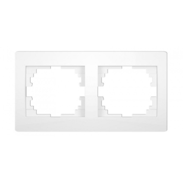 KANLUX LOGI - Rámik dvojnásobný_Biely_vodorovný - 25118