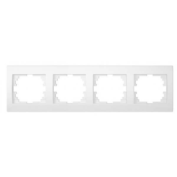 KANLUX LOGI - Rámik štvornásobný_Biely_vodorovný - 25120