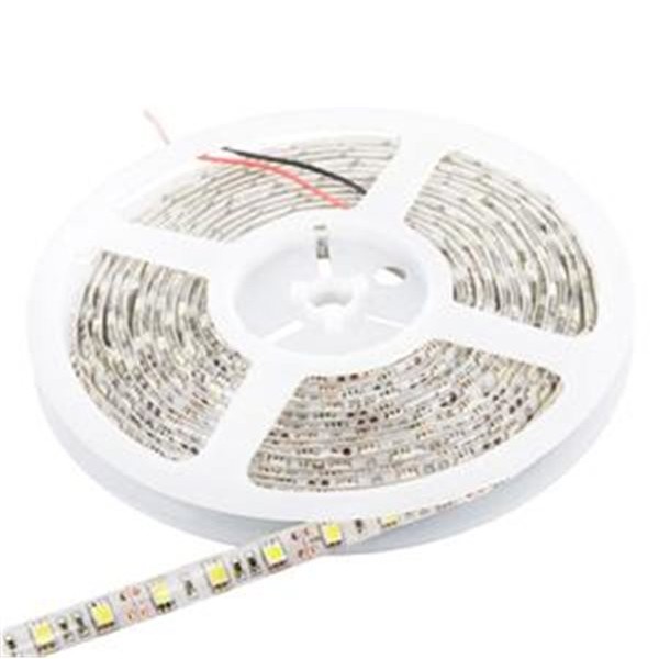 LED pásik 5m_BIELA studená_600LED_72W_IP65_10mm_BIELY podklad - 07004 (vodotesný)