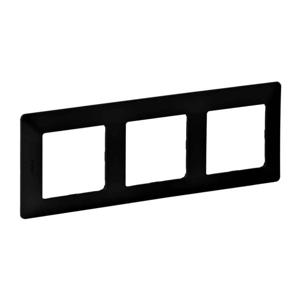 LEGRAND VALENA Life - Rámik_ČIERNY_Trojnásobný - 754253