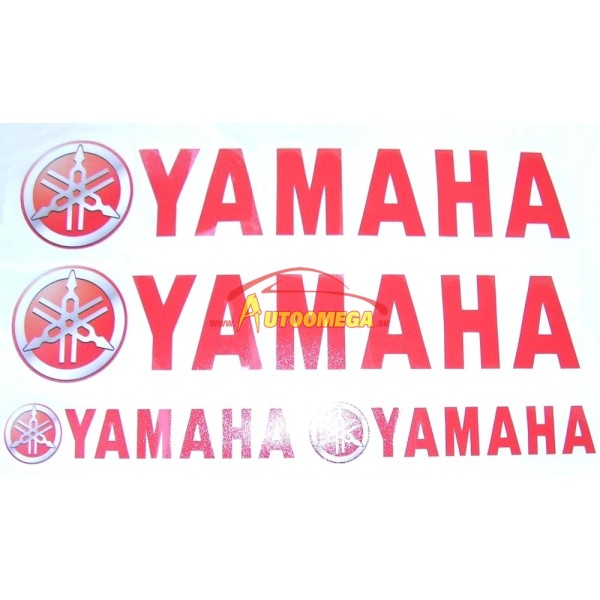 Nálepka - Na motorku YAMAHA 4ks