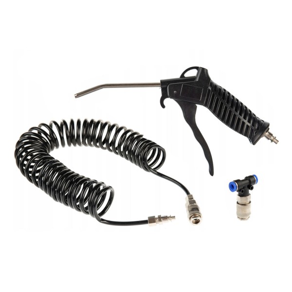 Pištoľ vzduchová s hadicou 5 m_s koncovkami_13 ATM - 02159