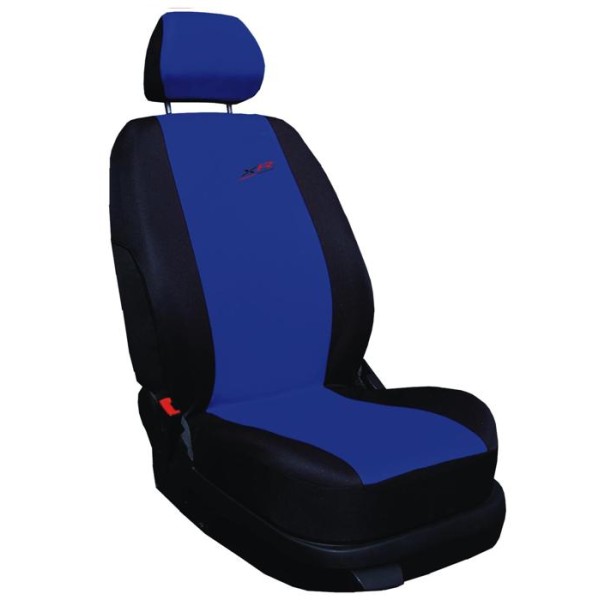 Poťahy - UNI - AD XR + 4x na opierku hlavy - modré