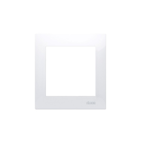 Simon 54 - Rámik vodorovný_BIELY_na sadrokartón