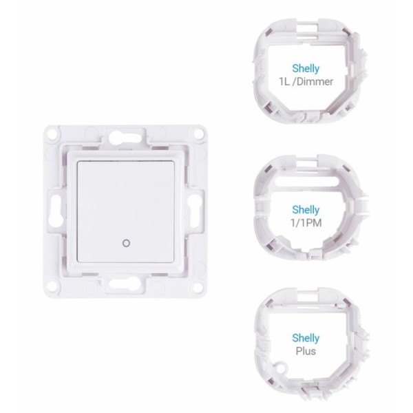 SMART Shelly - Spínač č.1_BIELY_bez rámika - WS1