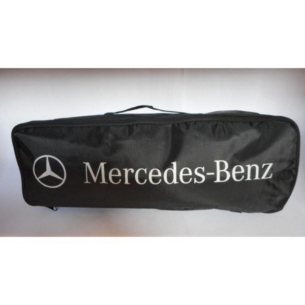 Taška povinnej výbavy MERCEDES čierna  - SET (lekárnička, lano, trojuholník, vesta)