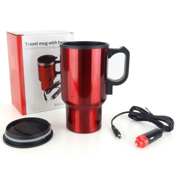 Termo hrnček do auta 12V_450ml - 02177