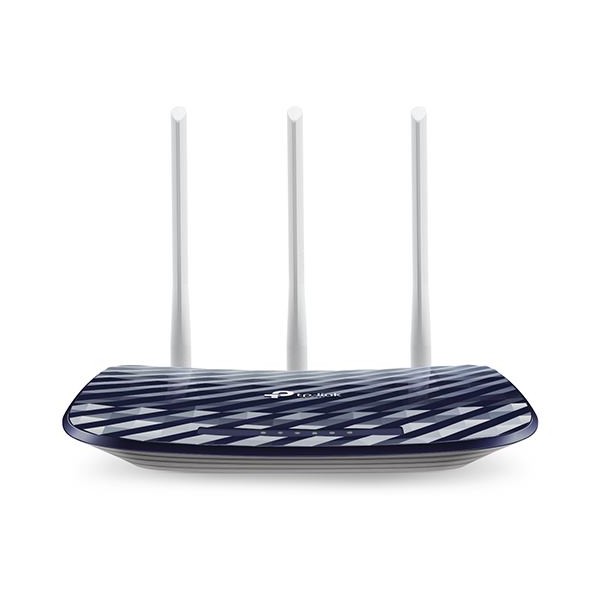 Wifi Router DualBand 433Mbps(5GHz)+300Mbps(2,4GH)4x100Mbit LAN_1xWAN - TP-Link Archer C20 AC750