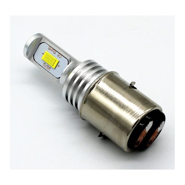 Žiarovka do motocyklov 12V/24V - BA20_LED_BIELA_35W