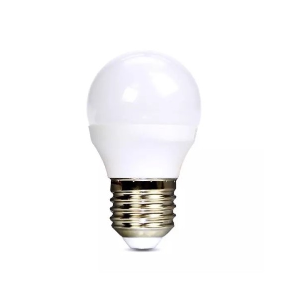 Žiarovka LED E27_G45_6W_220-240V_510lm_4000K_miniglobe - SOLIGHT WZ418-1