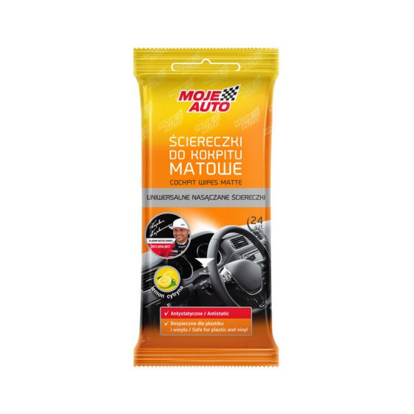 Utierky čistiace kokpit - matné MA (24 ks)