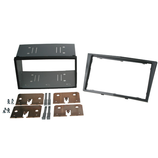 2DIN redukce pro Opel Astra H 2004-2010 - stříbrná