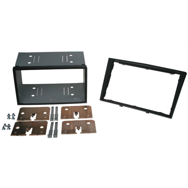 2DIN redukce pro Opel Corsa, Tigra, Antara Zafira 06-, antracit