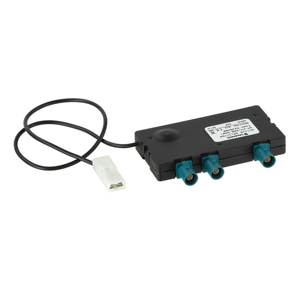 Anténní zesilovač/rozbočovač FAKRA/FAKRA pro DAB