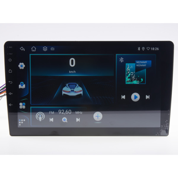 Autorádio s 9" LCD, Android 13.0, WI-FI, GPS, Mirror link, CarPlay, Bluetooth, 2x USB, 4G