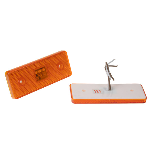 Boční obrysové světlo LED, oranžové 12V