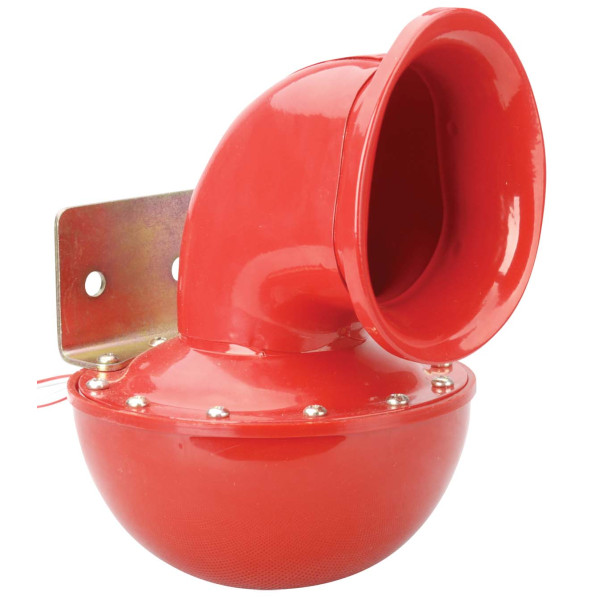 Bull horn siréna 12V, červená