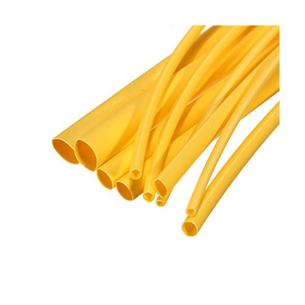 Bužírka smrštovací 4,8 mm žlutá