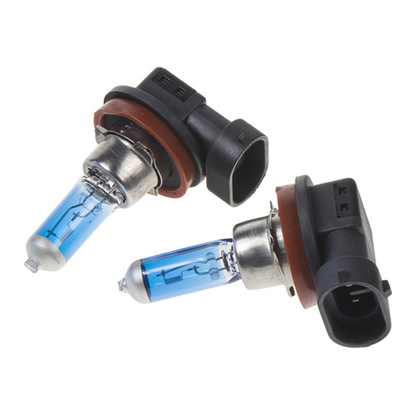 Halogen. žárovka 12V s paticí H11, Blue white 4300K