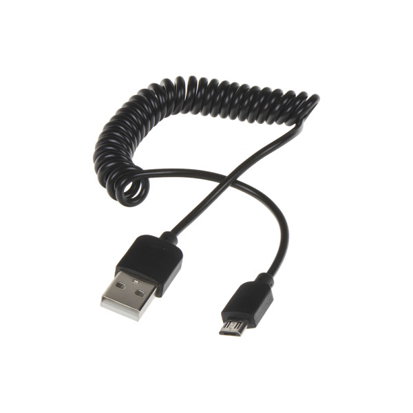 xKabel kroucený USB / MICRO USB 1m